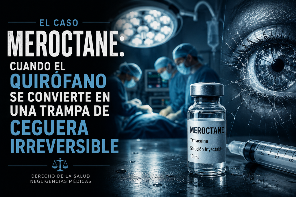 Caso meroctane producto medico defectuoso.